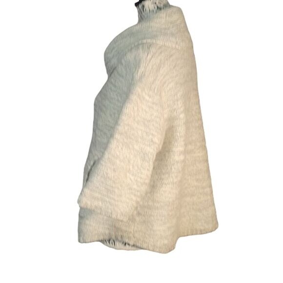 Pure Jill Womens XL Petite Cream Cowl Neck Sweater Textured Knit‎ Long Sleeve - Picture 4 of 7